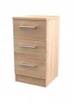 Devizes 3 Drawer Bedside