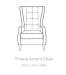 Vesalius Throne Accent Chair