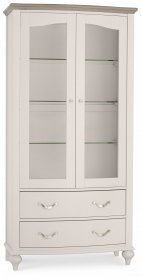 Monaco 2 Door 2 Drawer Display Cabinet