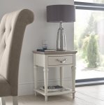 Monaco 1 Drawer Lamp Table