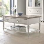 Monaco 2 Drawer Coffee Table