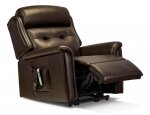 Romulus Leather Riser Recliner