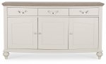 Monaco 155cm 3 Door 3 Drawer Sideboard
