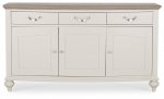 Monaco 155cm 3 Door 3 Drawer Sideboard