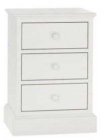 Ashvale 3 Drawer Bedside Cabinet