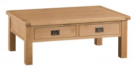 County Large 2 Drawer Coffee Table