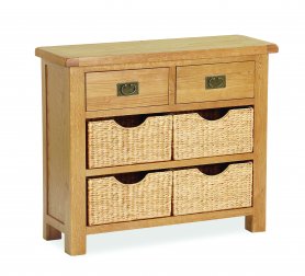 Saleta Small Sideboard with Baskets