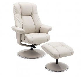 Denby Swivel Mushroom Leather