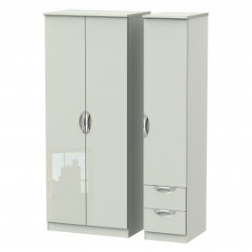 Camelia Standard 3 Door Drawer Robe