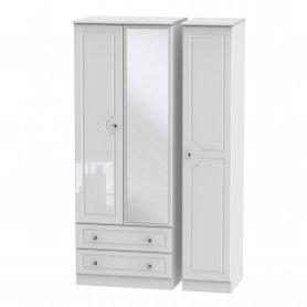 Balmante Standard 3 Door 2 Drawer Robe + Mirror