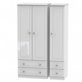 Balmante Standard 3 Door 4 Drawer Robe