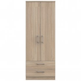 Devizes Tall 2 Door 2 Drawer Robe