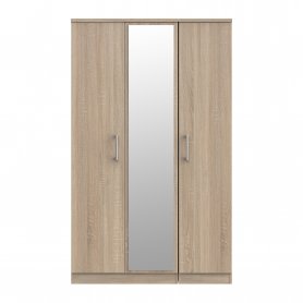 Devizes Tall 3 Door Robe + Mirror