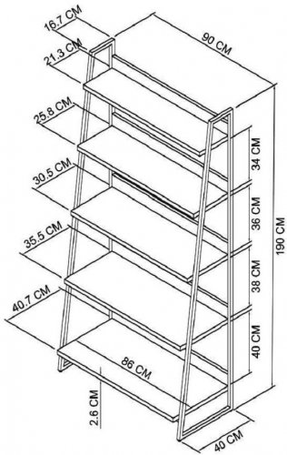 Indiana Bookcase