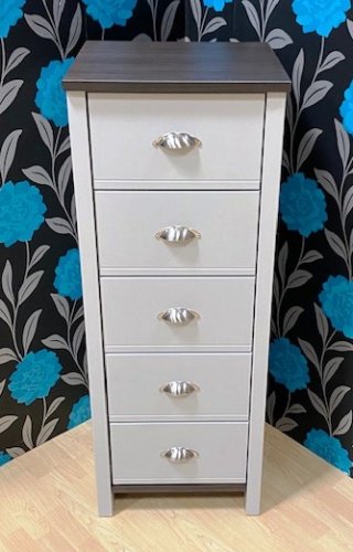 5 Drawer Narrow Cabinet