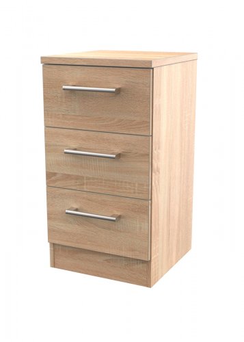 Devizes 3 Drawer Bedside