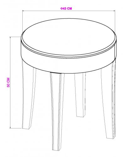 Chardonnay Stool