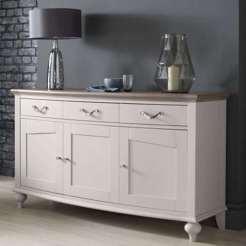 Monaco 155cm 3 Door 3 Drawer Sideboard