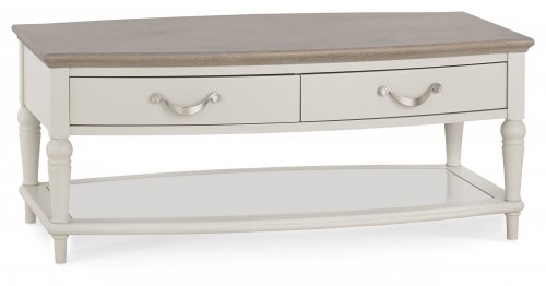 Monaco 2 Drawer Coffee Table