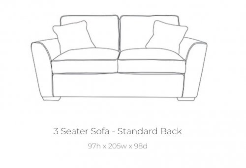 Fanorana 3 Seater Sofa