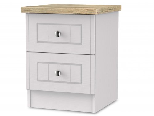 Vienetta 2 Drawer Bedside