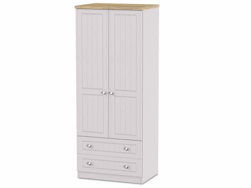 Vienna Tall 2 Door 2 Drawer Robe