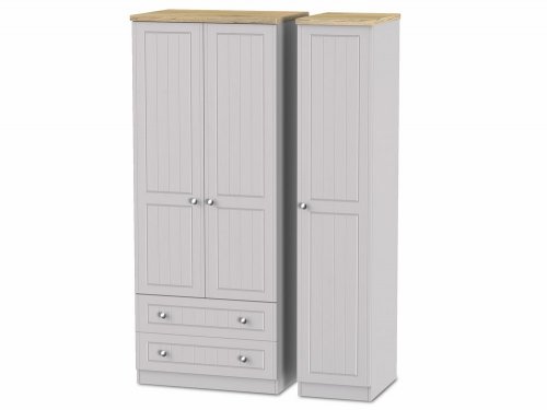 Vienna Standard 3 Door 2 Drawer Robe