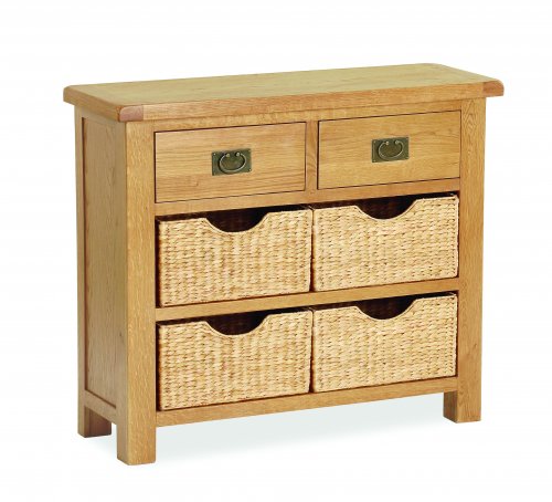 Saleta Small Sideboard with Baskets