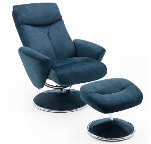 Padderborn Swivel Deep Sea Blue