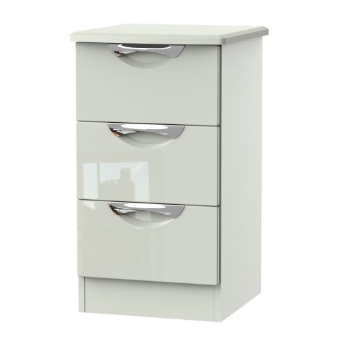 Camelia 3 Drawer Bedside