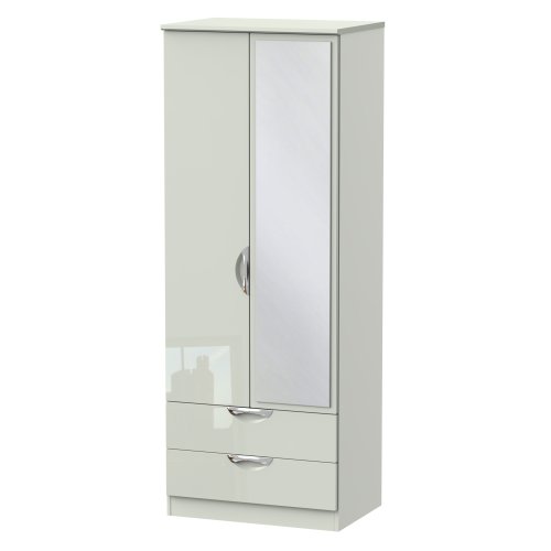 Camelia 2 Door 2 Drawer Robe+ Mirror