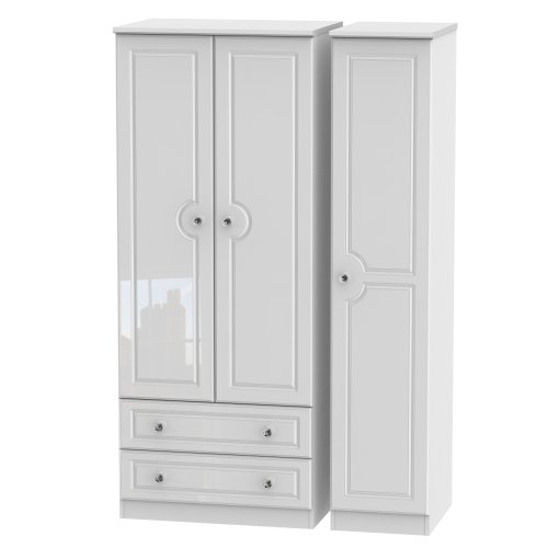 Balmante Standard 3 Door 2 Drawer Robe