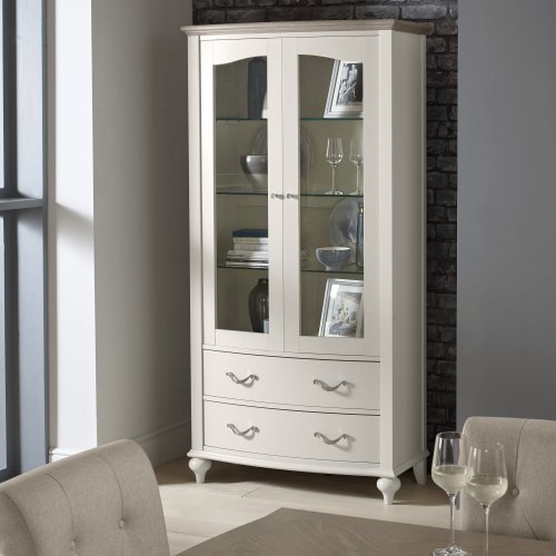 Monaco 2 Door 2 Drawer Display Cabinet