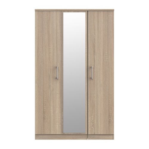 Devizes Tall 3 Door Robe + Mirror