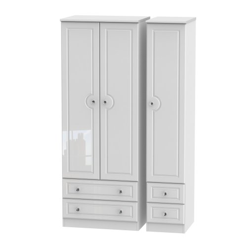 Balmante Tall 3 Door 4 Drawer Robe